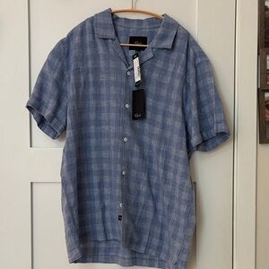 Rails Blue Plaid Casual Button Down Shirt